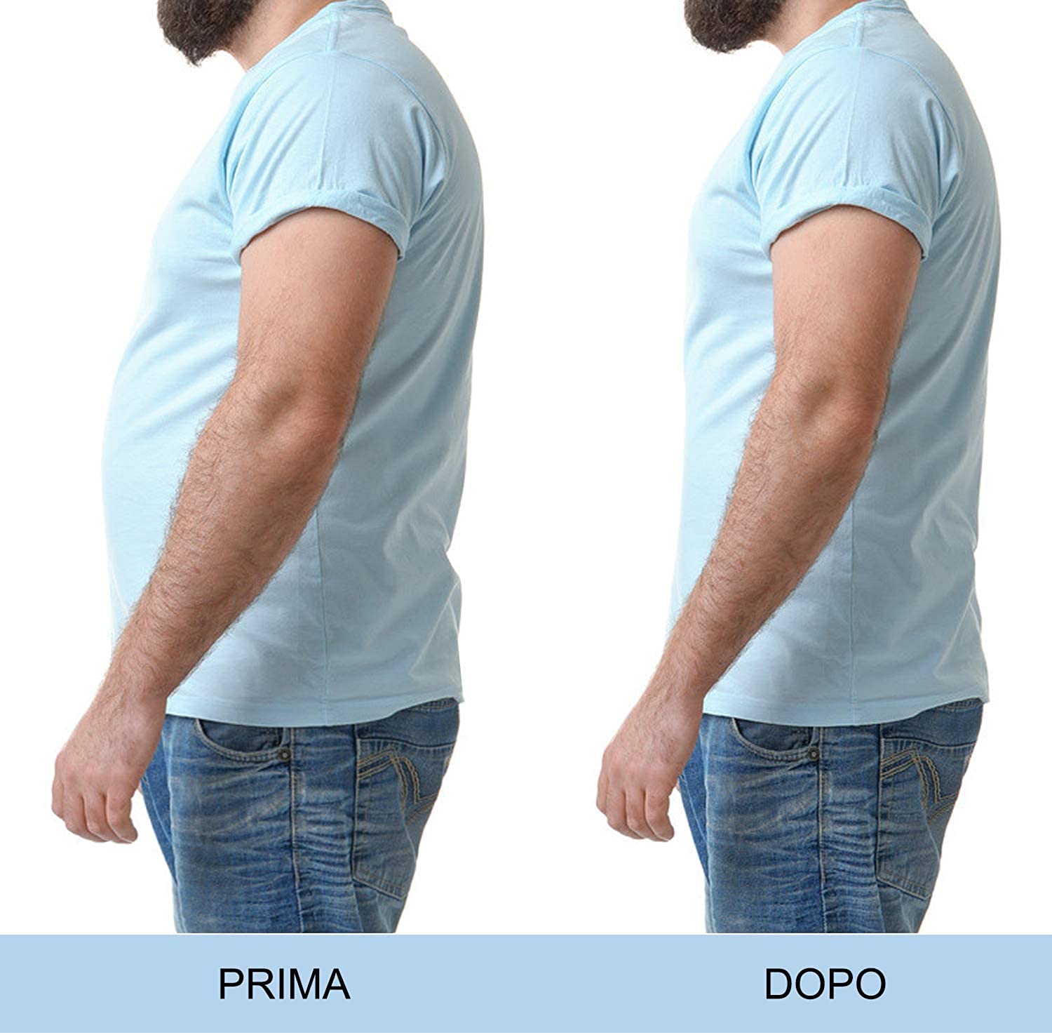 Mutande Uomo Vita Alta Compressione Boxer Slip Controllo Pancia Dimagranti Shapewear Pantaloncini