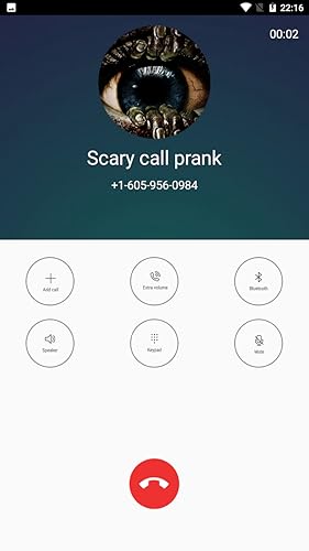 Fake video call horror eye Prank
