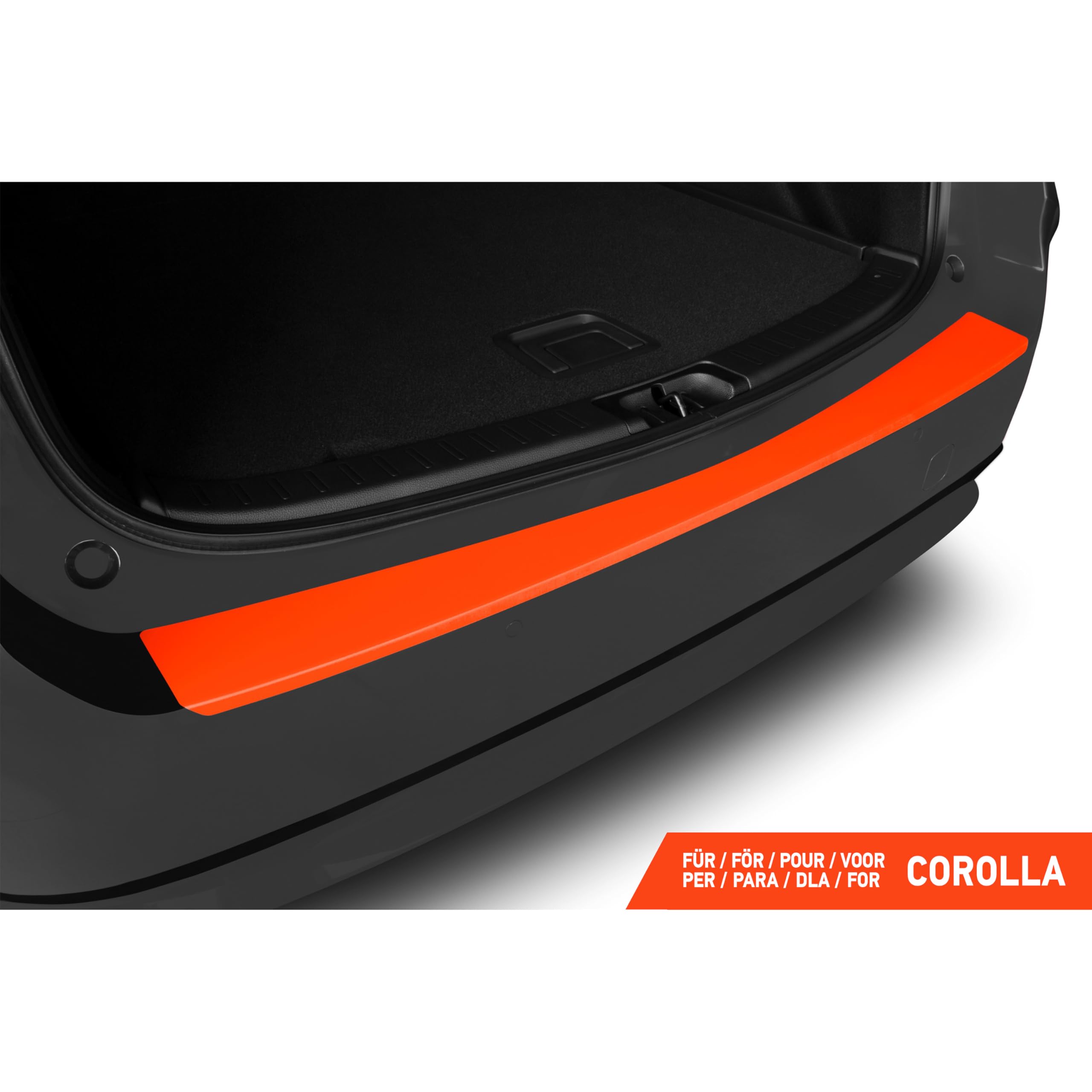 Luxshield Película Protectora Maletero Juego Completo para Toyota Corolla Touring Sports 12 (XII) E210 I 2018-2026 - Protección Parachoques contra Rasguños, Pintura - Carbono