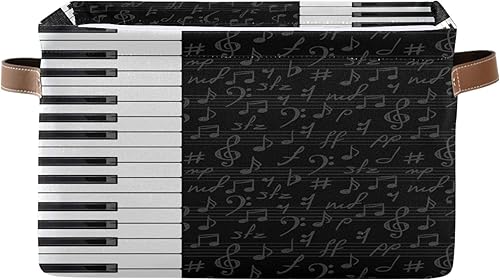 Miniatura 32 de AUUXVA Cesta de almacenamiento de estrellas de mar tropical, playa, conchas marinas, caja de almacenamiento de lona duradera plegable para juguetes