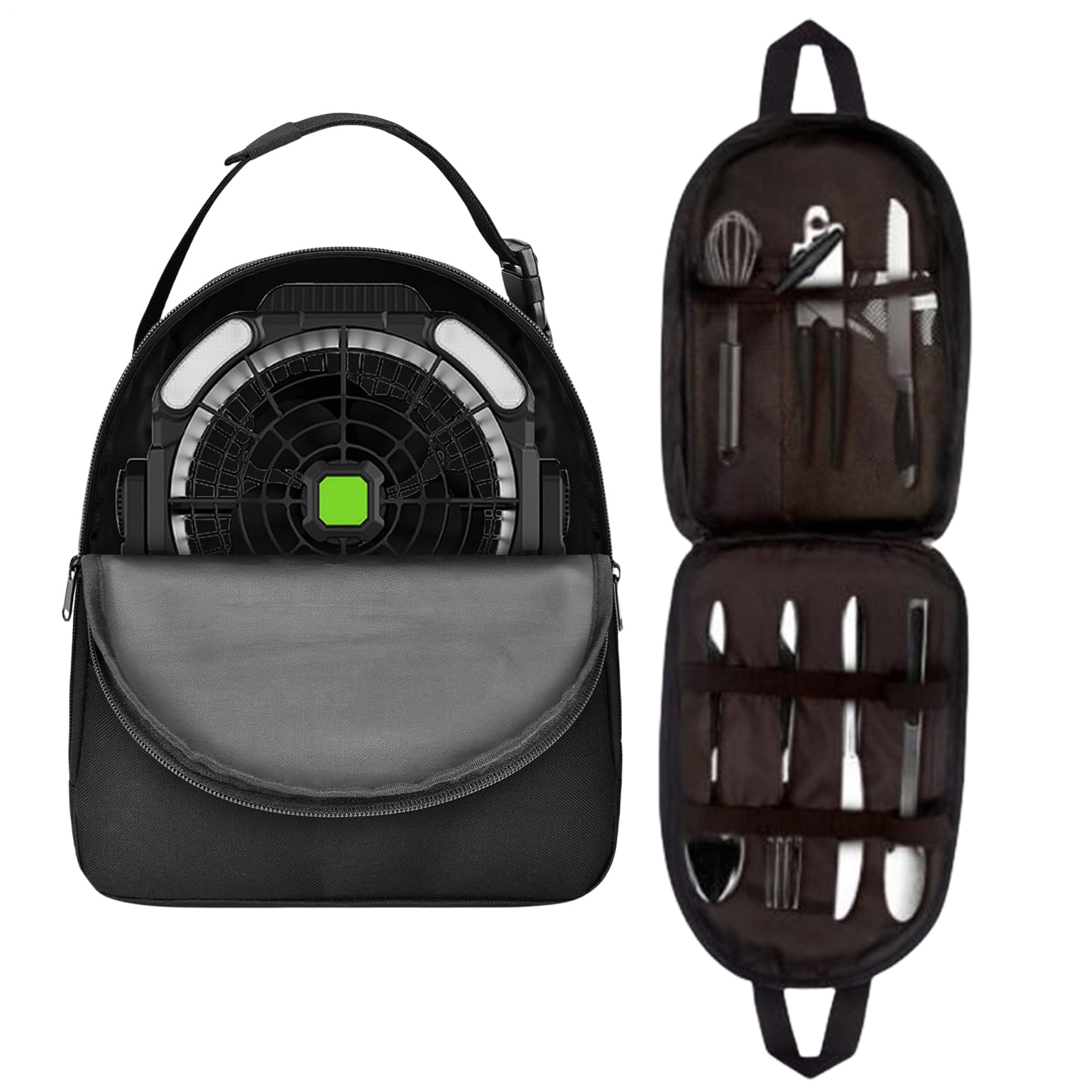 Porte-ustensiles de camping et housse de rangement pour vaisselle extérieure - 8
