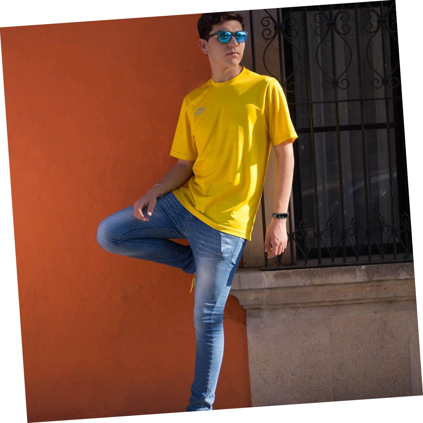 Mikikit Metal Watchband for 5 Watch Fashionable Bracelet Watchband Comfortable Fit Black Vintage Design