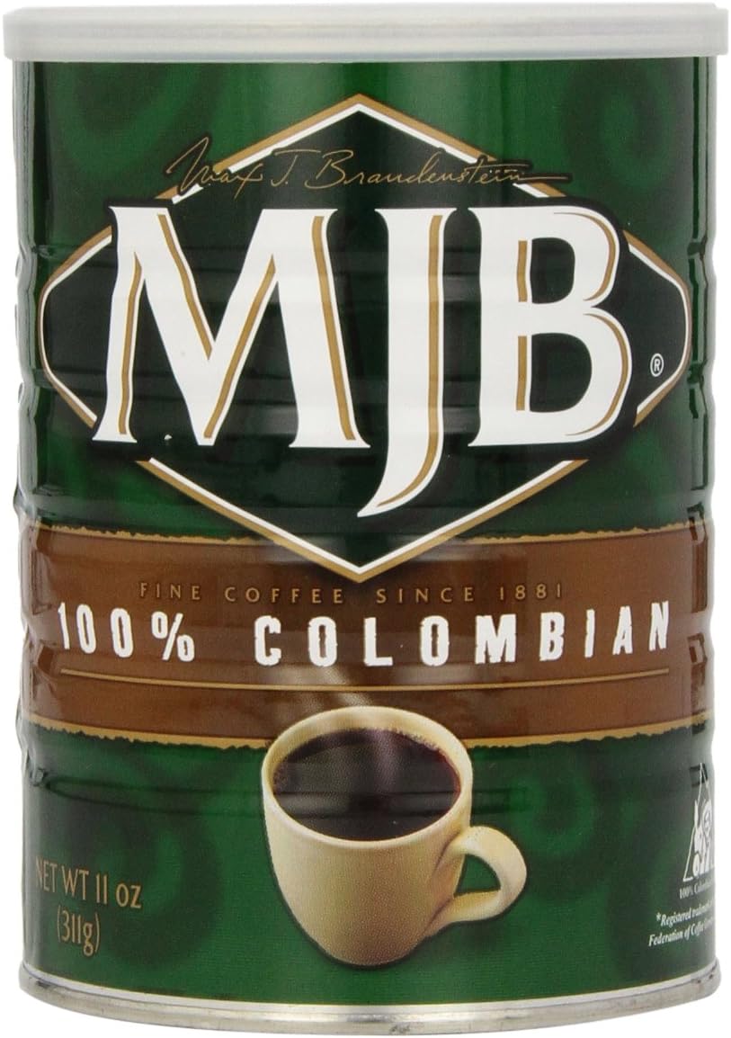 MJB Coffee, 100% Colombian Ground, 11 Ounce