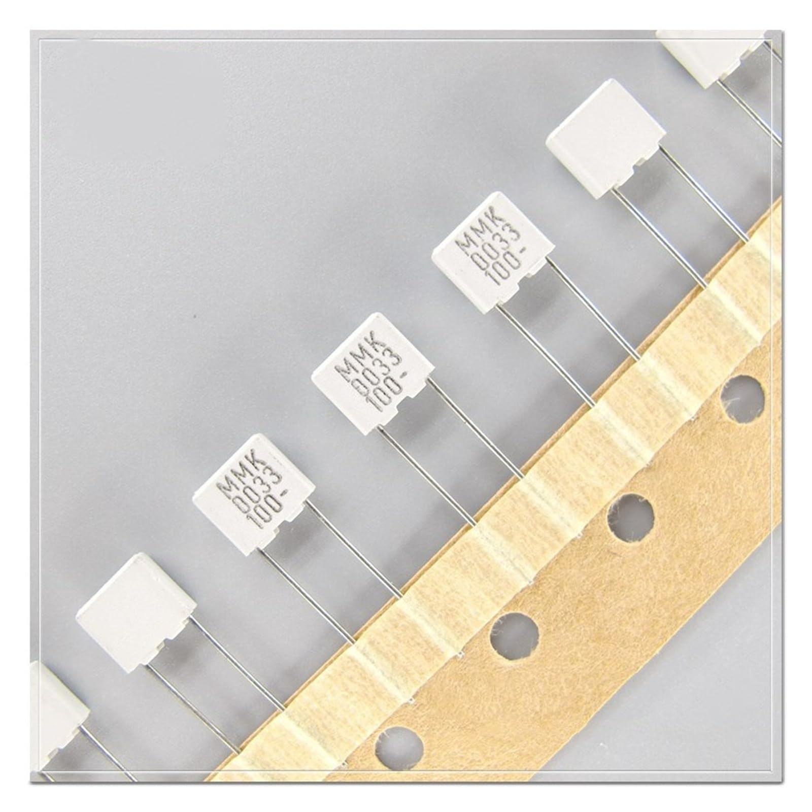 Condensateur MKT 0.068uF 100V MMK5 série haute stabilité lot de 20