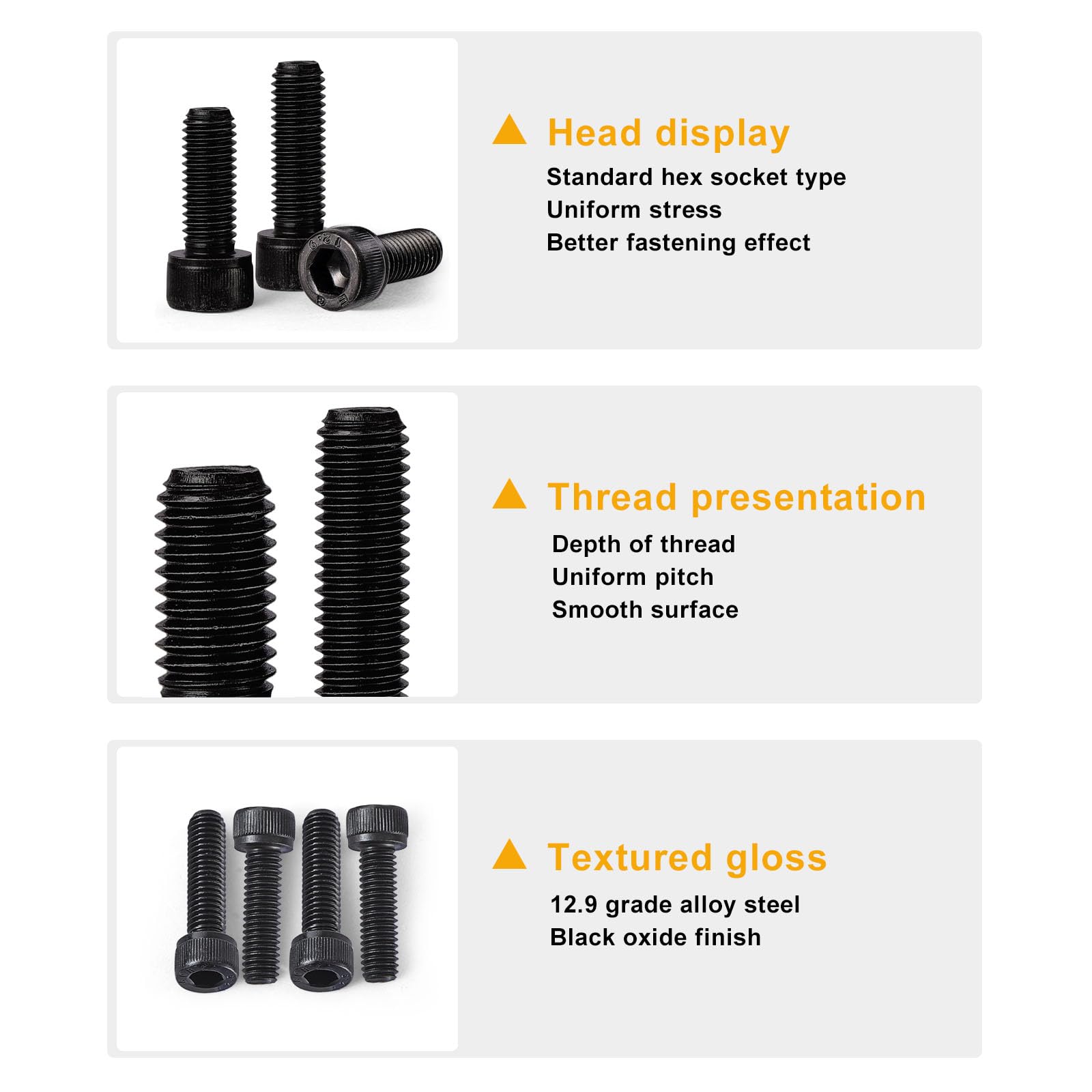 M12 M5-.80 X 12 Hex Cap Screw 8.8 DIN 933 Zinc Plated (Fully Threaded) - FMW Fastene Hex Head Tap Bolts
