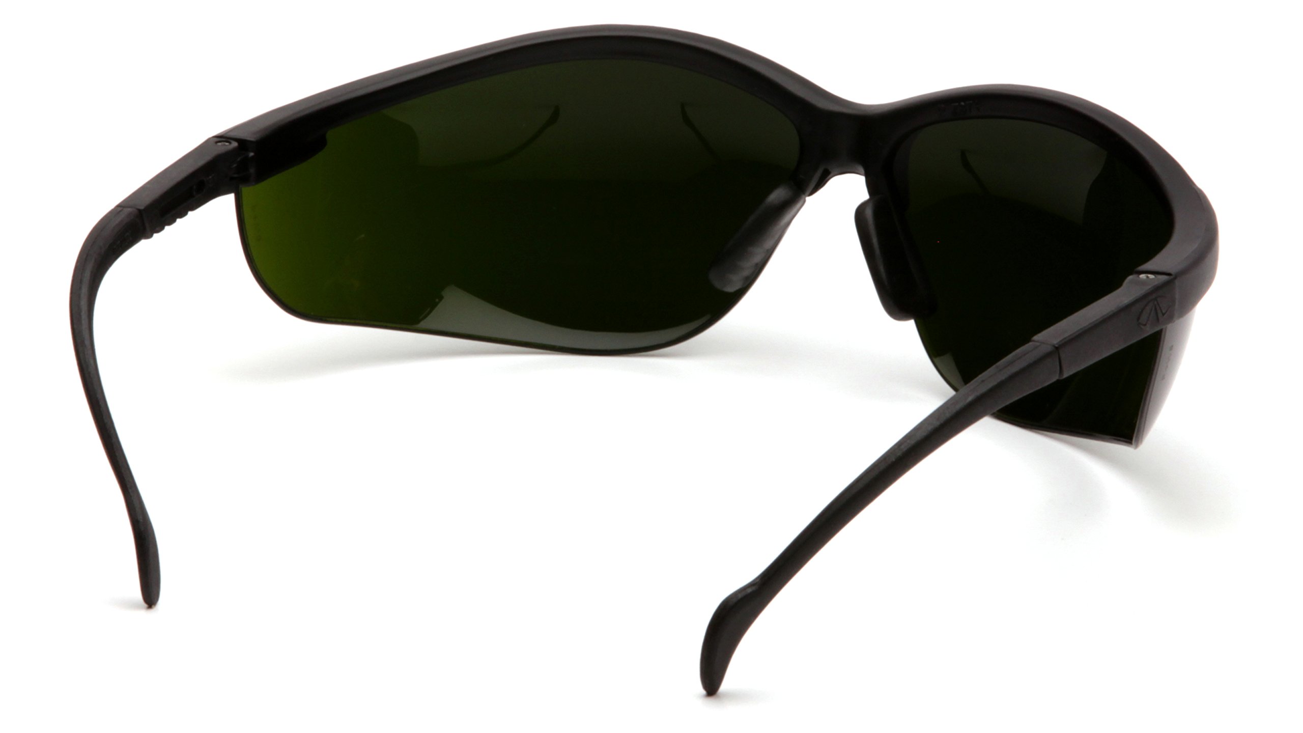 Pyramex Venture II Safety Eyewear, 5.0 Ir Filter Lens With Black Frame