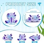 Axolotl Toy,Axolotl Stuffed Animal,8.66" Stuffed Axolotls Plush,Birthday Gift for Boys and Girls Gift for Christmas.(Mixed Blue,1 Pack)