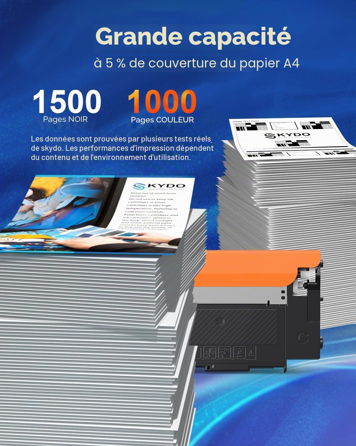 Toner P406C Compatible avec Samsung CLT-406S CLT-K406S CLT-P406C C460W