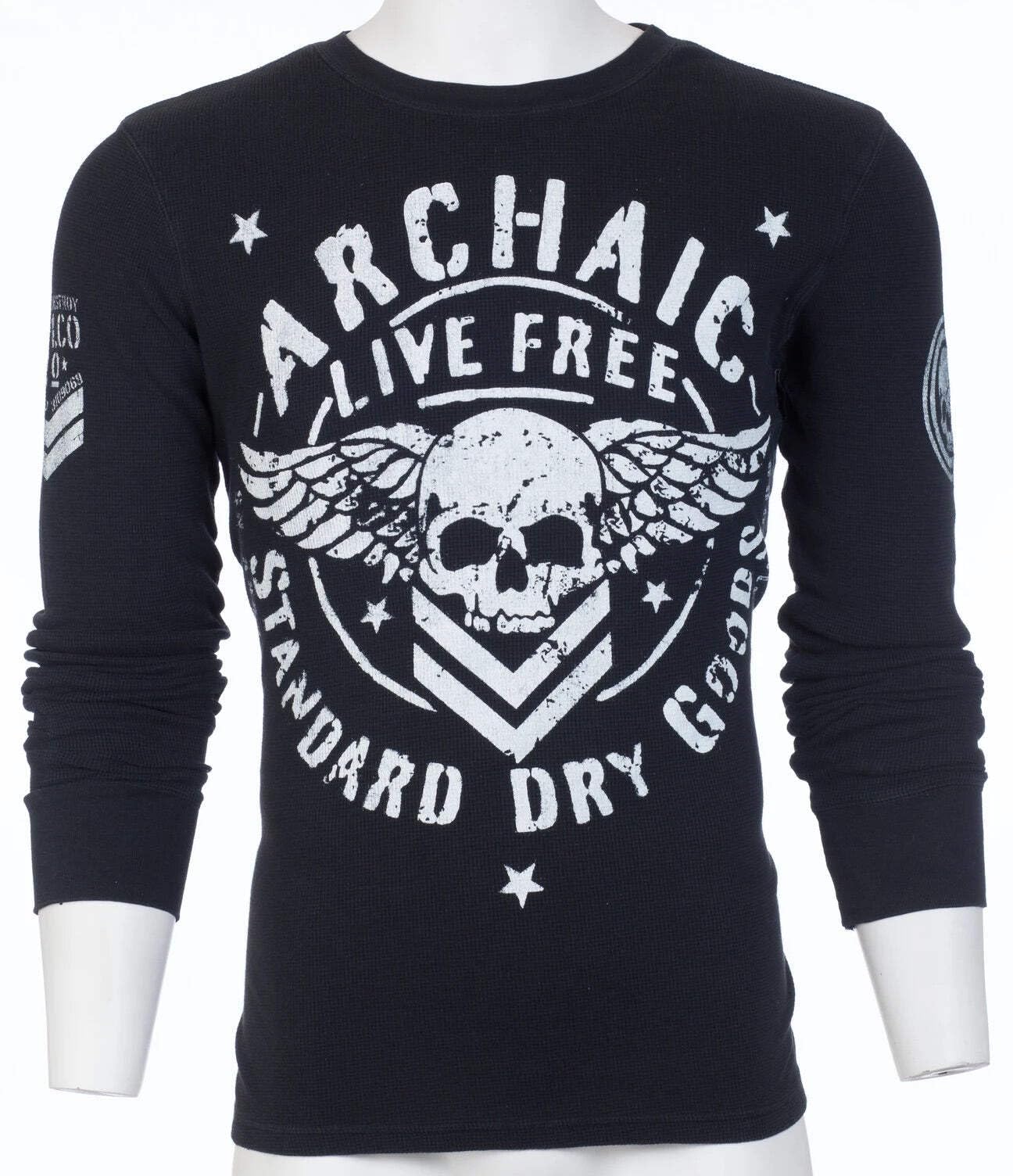 Archaic by Affliction Herren Langarm Thermohemd Strong Crest