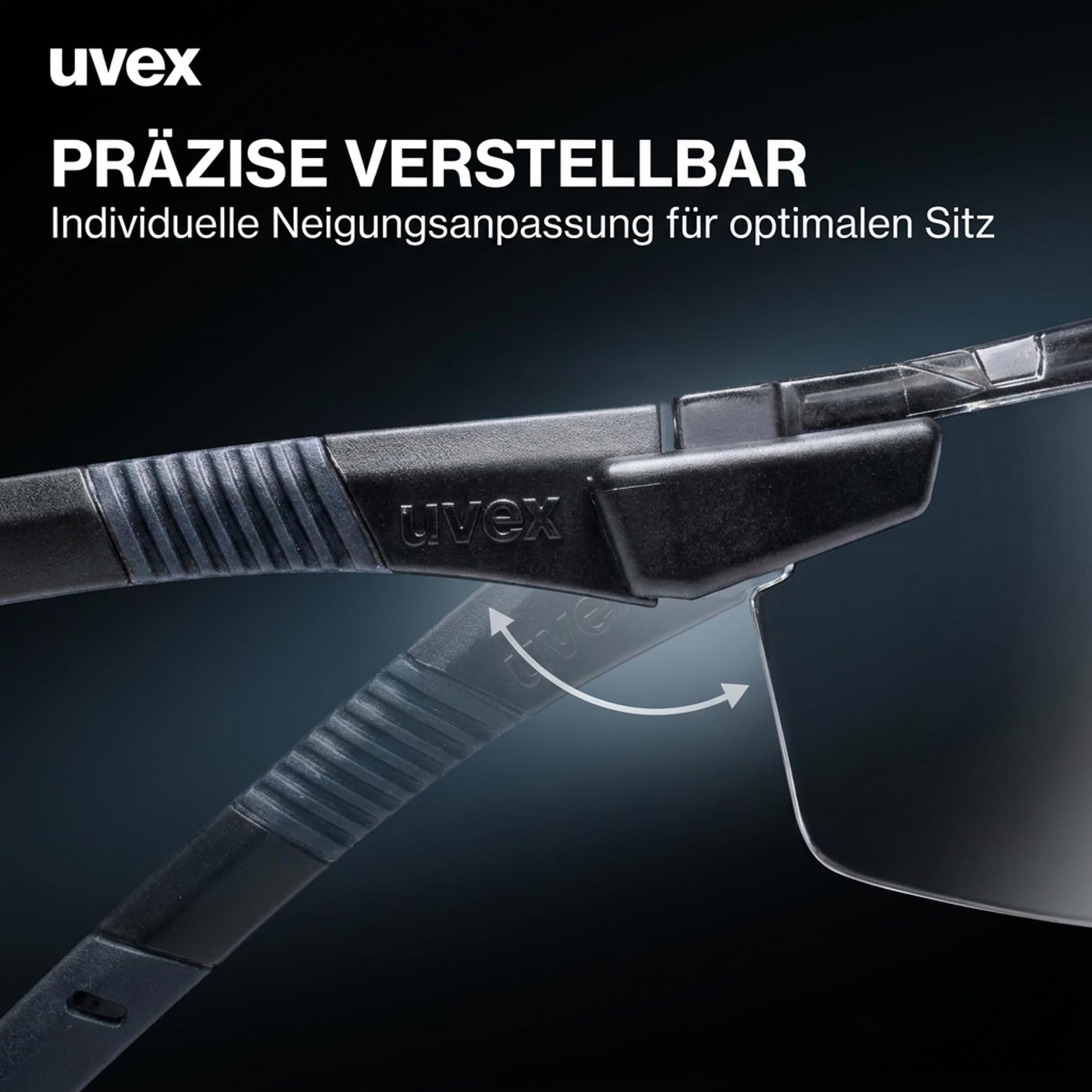 Uvex i-3 tactical zestaw – okulary ochronne na polowanie – odporne na uderzenia i taktyczne – okulary do prasowania z 2 wymiennymi szybkami, przyciemniane i przezroczyste – odporne na zaparowanie,