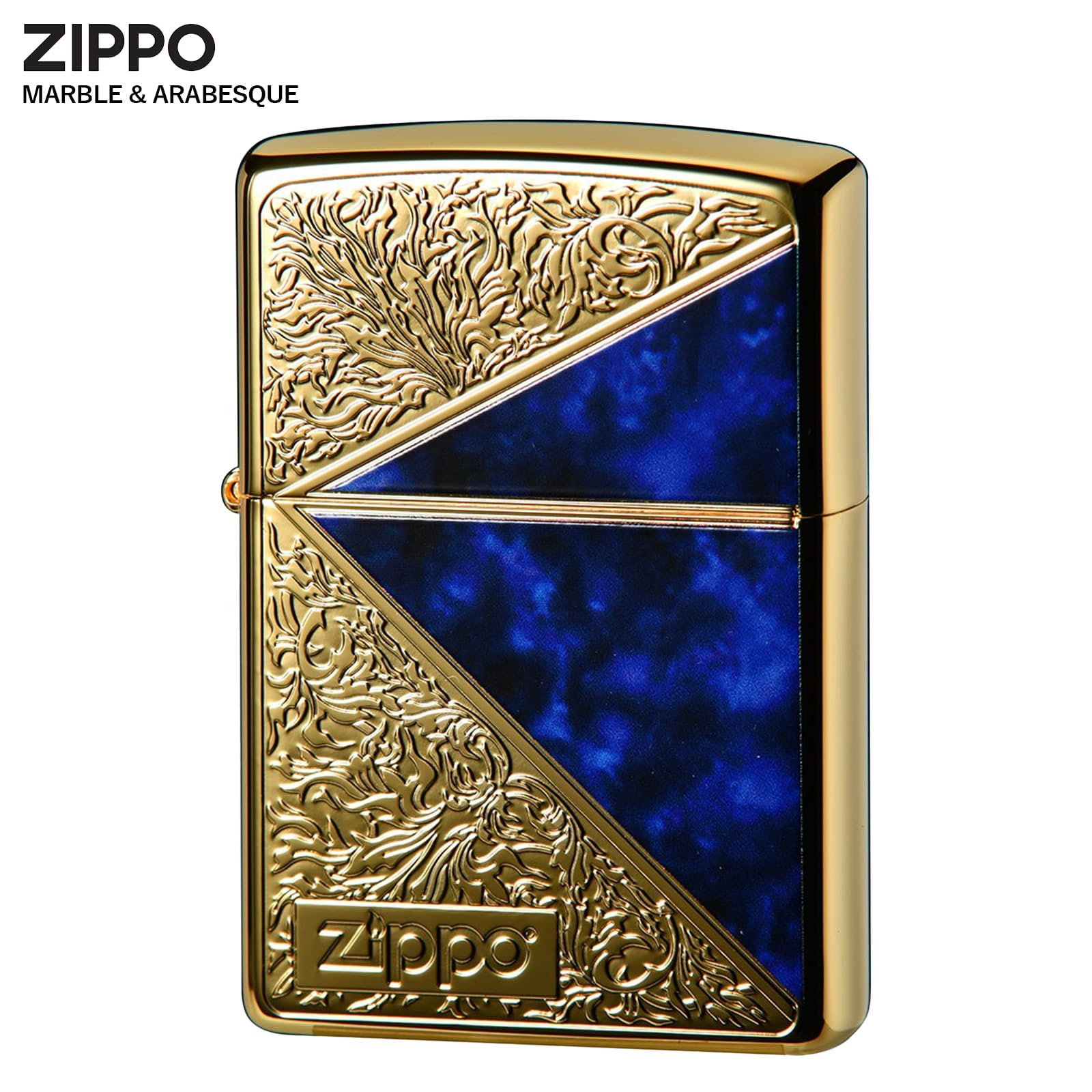 繊細な3面 彫刻♦️百合紋章♦️高級 アンティークコンパクトチェスト♦️送料込 Amazon.co.jp: ジッポー(Zippo) ライター 防風 真鍮製 MARBLE