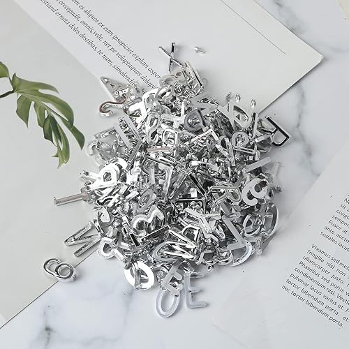 Miniatura 8 de Juego de símbolos de números de caracteres precortados, 147 piezas, para tablero de letras de fieltro intercambiable, tableros de mensajes de