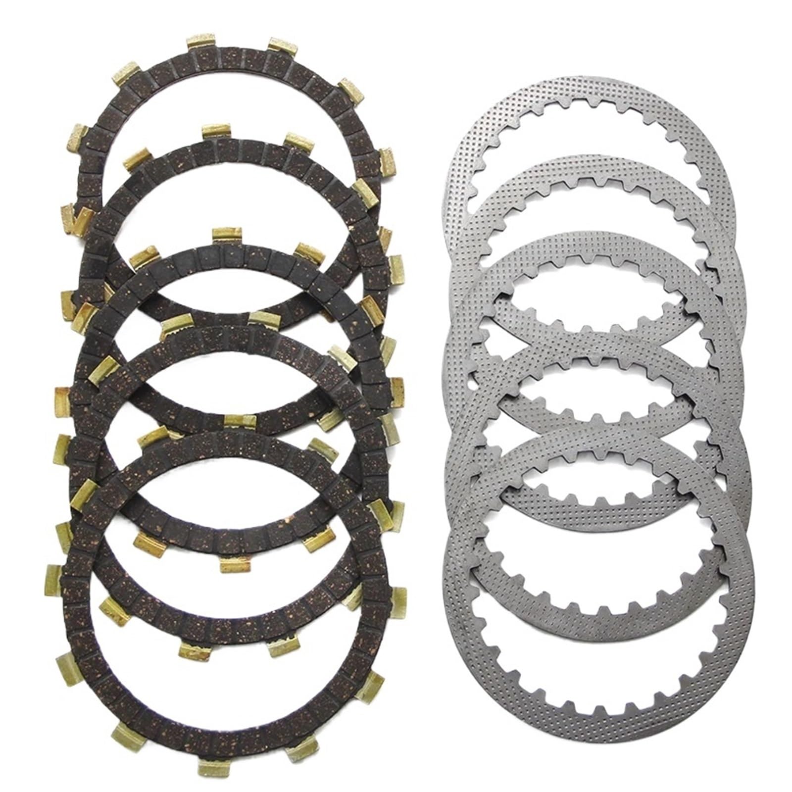 Gaubxct One Color Clutch Friction Disc Plate Kit Fit For Suzuki Ts75b Ts75m Ts75a Tm75m Tm75l Tm75a Ac100 As100 21441-12010