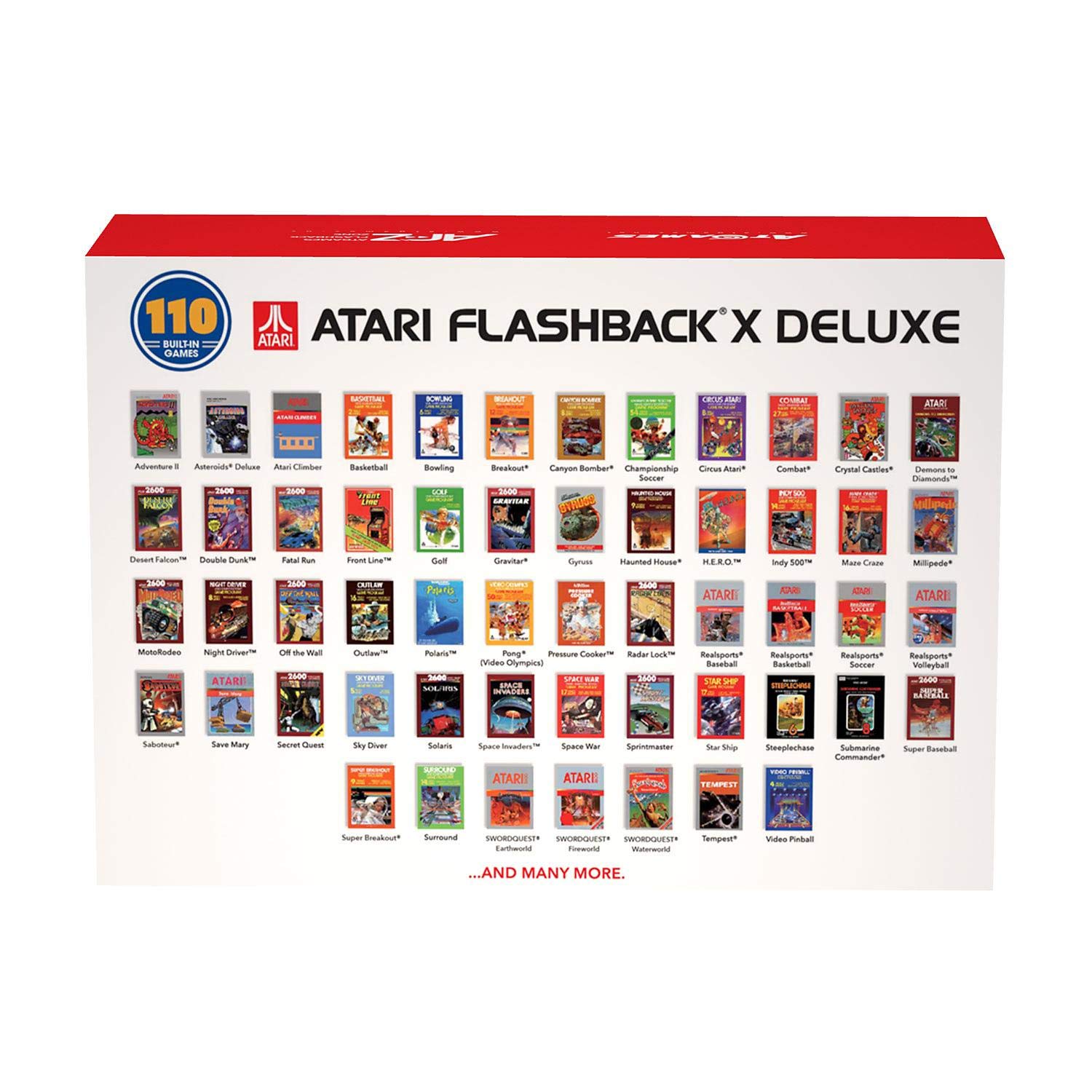 Amazon | Atari Flashback X デラックスレトロコンソール 120 ゲーム
