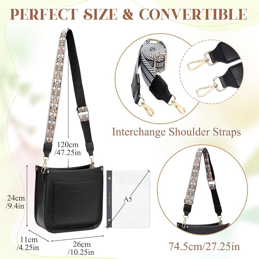 Wrangler Hobo Bags For Women Vegan Leather Top Handle Shoulder Purses And Handbags | Vegan
