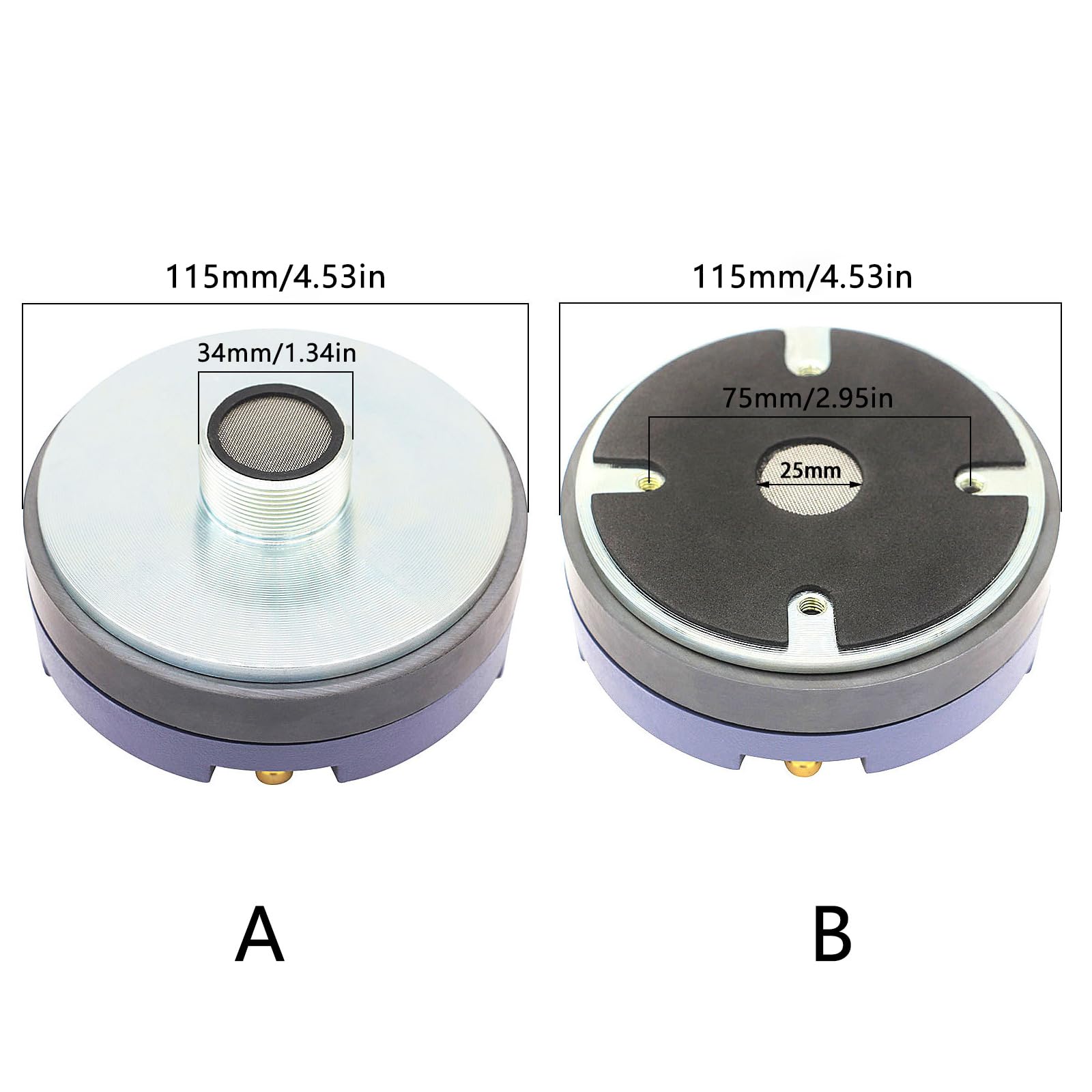 Altavoz profesional de 300 W 8 ohm de resistencia de tono alto, construcción de sonido para fiestas en vivo y entretenimiento
