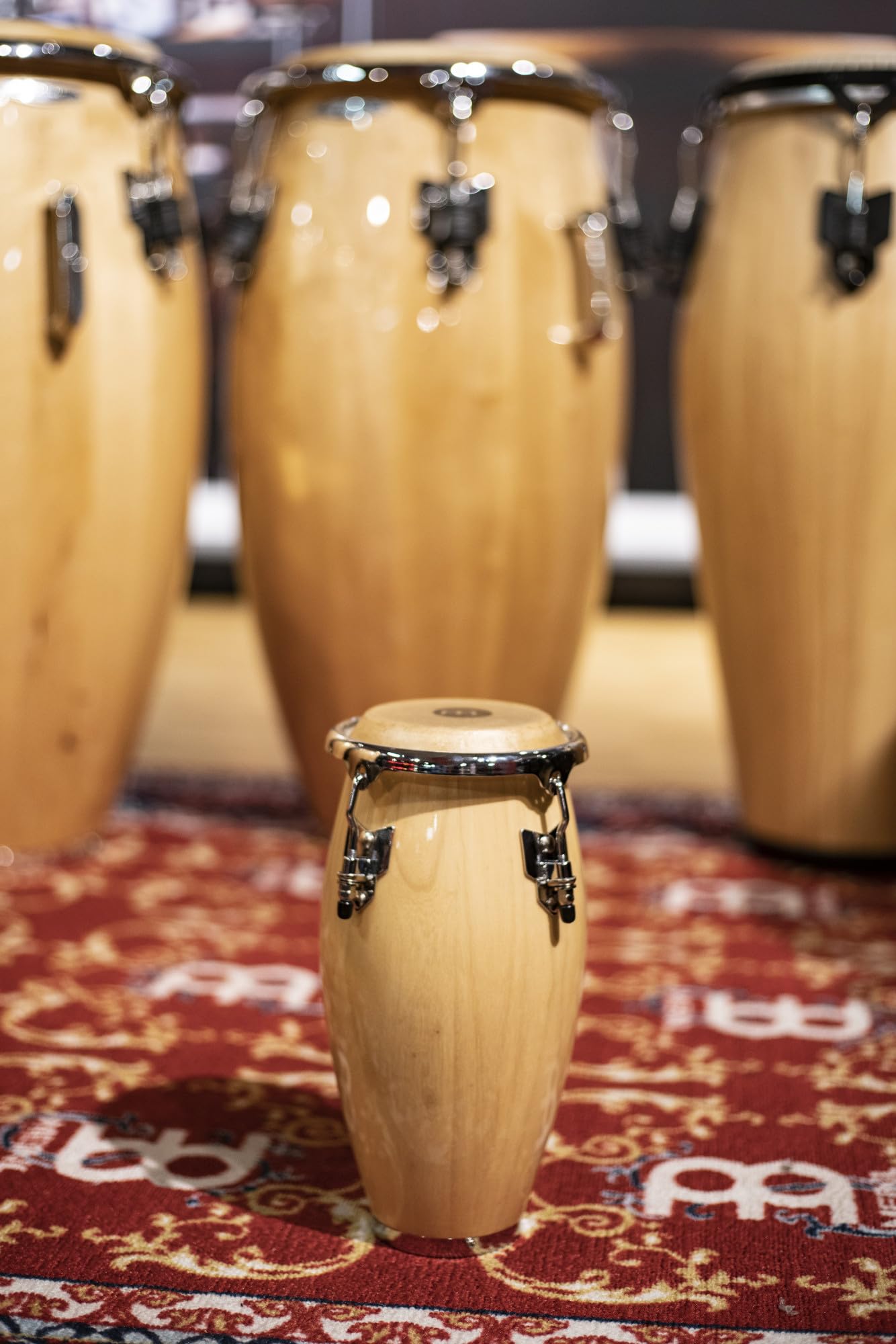 Meinl Percussion - Mini conga in legno di quercia Naturale, 11"