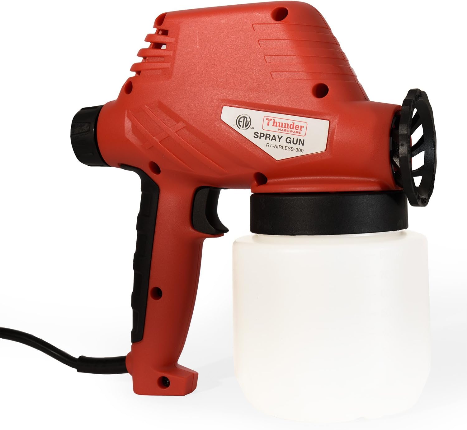 Thunder Hardware 300W Solenoid Powered Painter Plus Airless Paint Sprayer with 28 oz Container