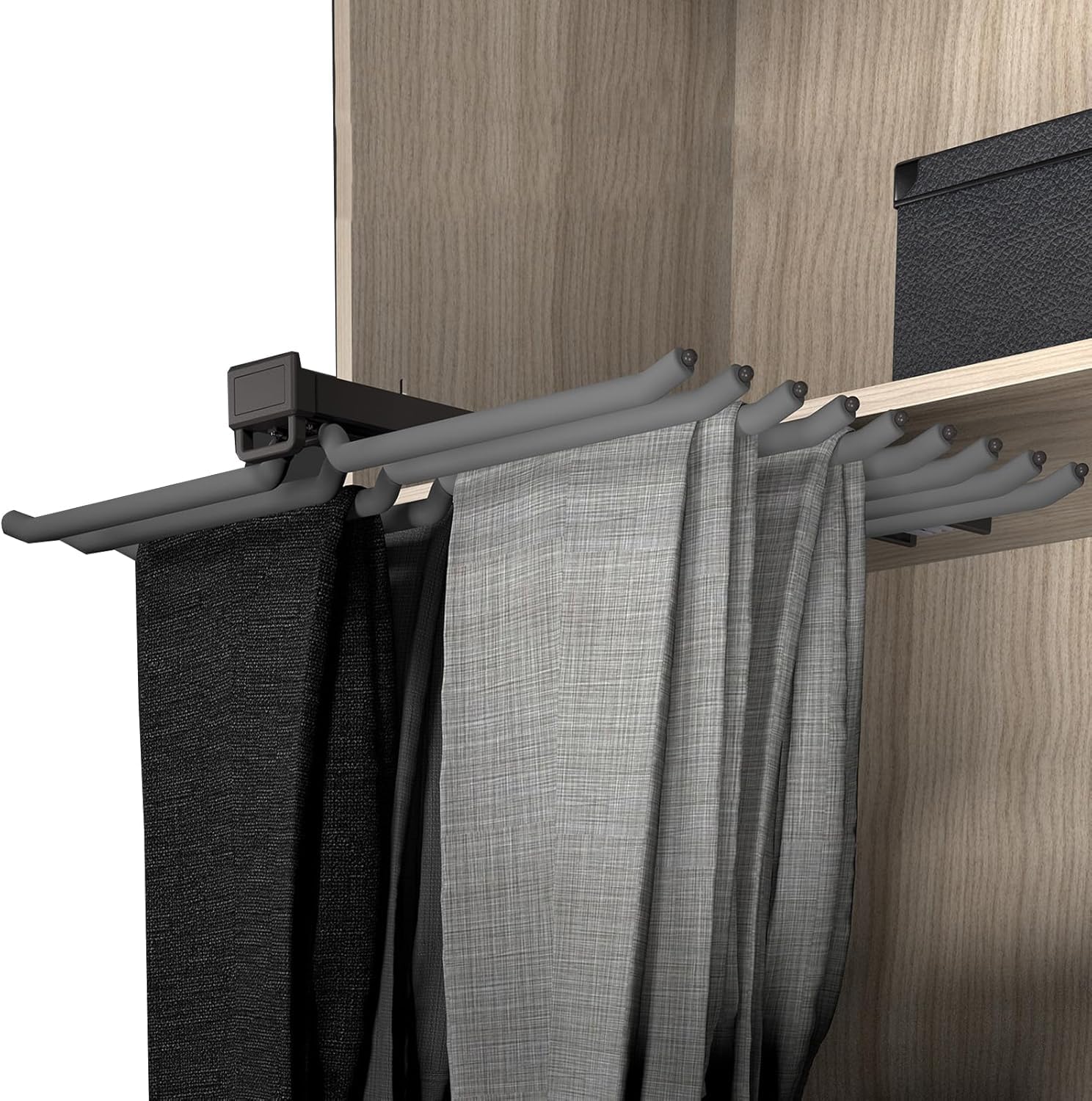 Rack durable de pantalon en alliage pour optimiser et ranger le dressing