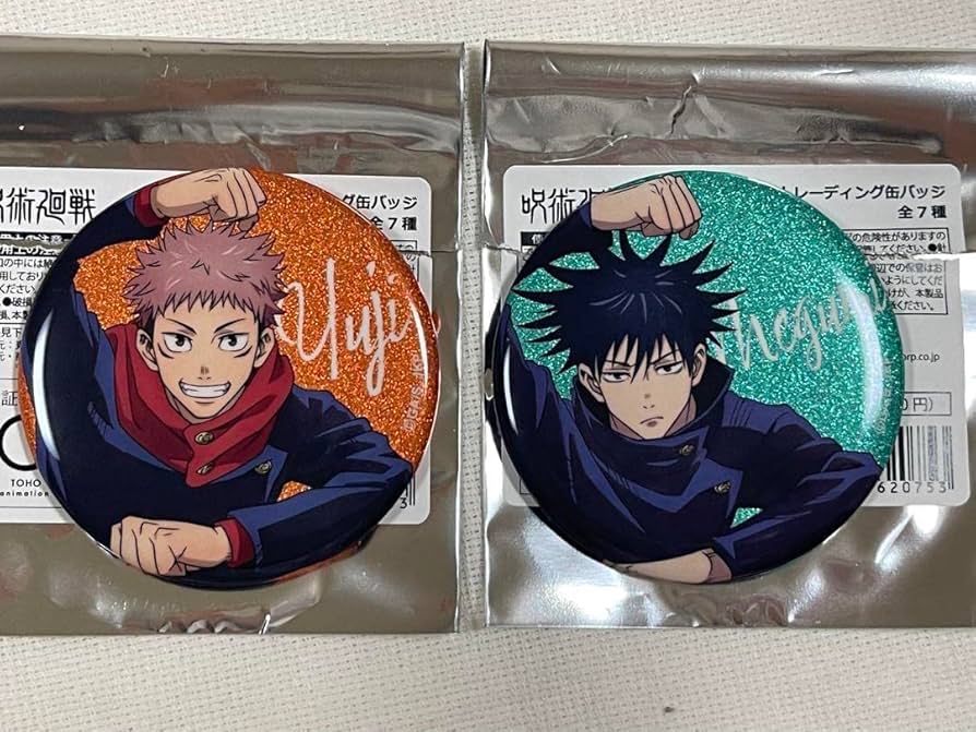 呪術廻戦 伏黒恵 toho 缶バッジ 【公式通販】