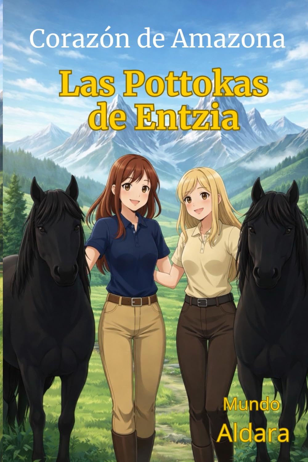 Las pottokas de Entzia: Corazón de Amazona