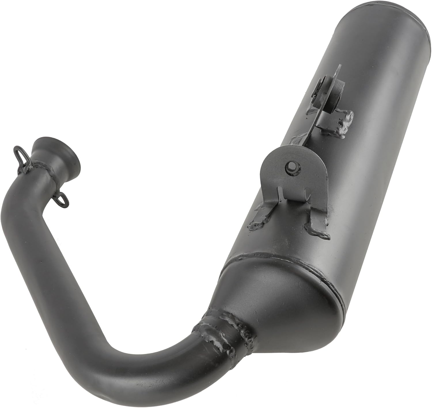 Caltric Complete Exhaust Muffler with Arrester Compatible with Yamaha Viking VI YXC700 4X4 2015-2025