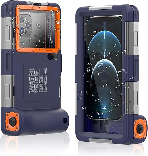 Miniatura 10 de ShellBox Case Funda de buceo de 2 generación para teléfonoserie Samsung Galaxy, teléfonos universales 4.9-6.9 pulgadas, snorkel 15m50ft protector de