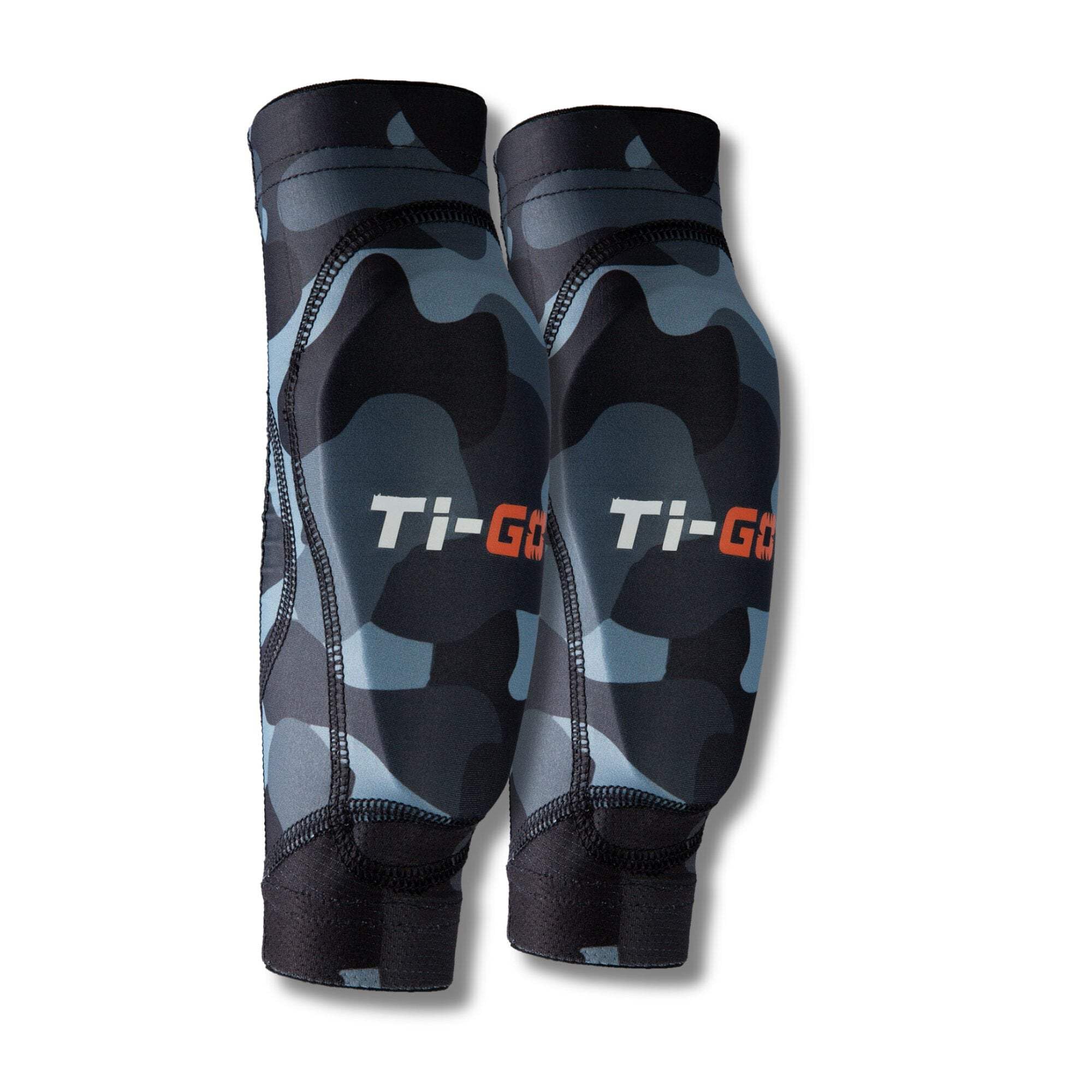 TiGO Camo Soft Padded Elbow Pads for Kids - MTB, Bicycling, Skateboard, Skating, BMX, Scooter & Rollerskating Protective Gear for Boys & Girls (Camo, Youth Medium)