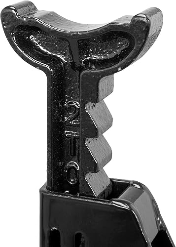 Miniatura 12 de Torin TORT825051 Gato hidráulico de bajo perfil para carretilla de servicio/piso con bomba de elevación rápida de un solo pistón, capacidad de 2.5