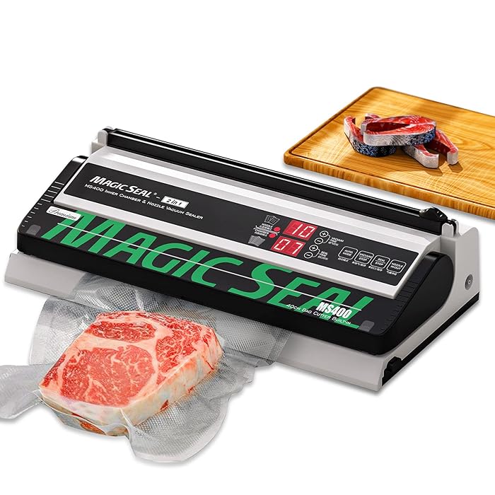 Buy Magic Seal 16'' 2in1 Double Pump Vacuum Sealer Machine MS400