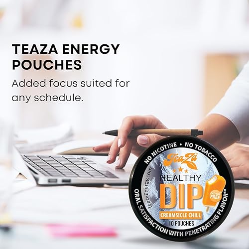 Vista 26 de Teaza Bolsas energéticas, sin tabaco, sin nicotina, sin humo, alternativa al tabaco y inmersión energética, alternativa al tabaco para masticar