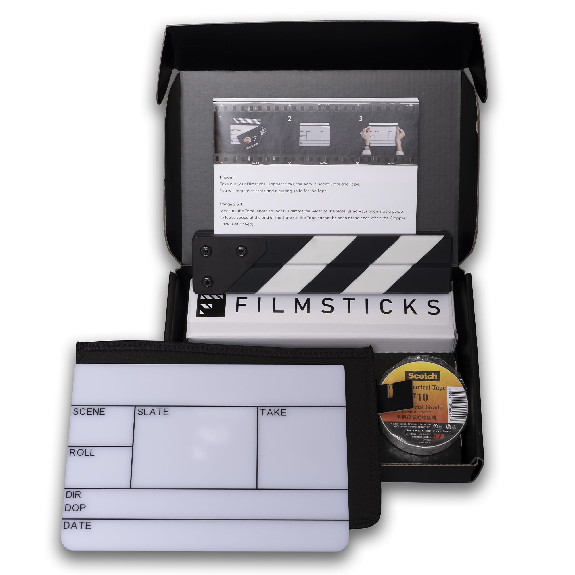 Filmsticks Kit clap de clap professionnel toutes saisons – Petit