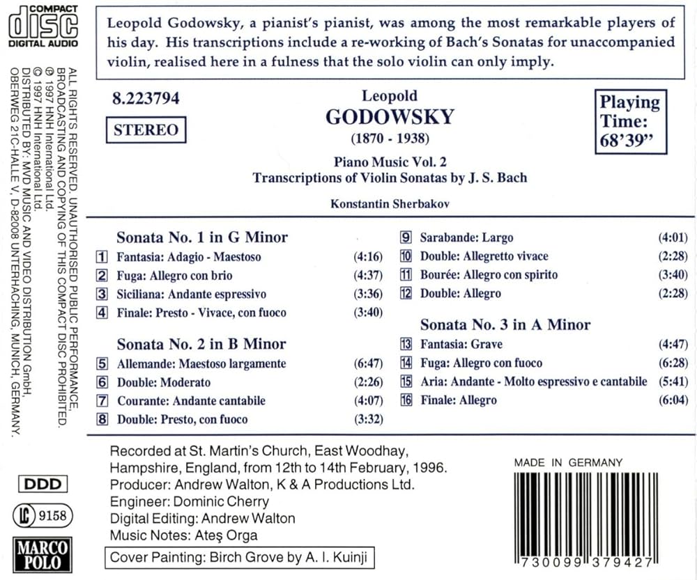 アート・デザイン・音楽 The Godowsky Collection Vol. 2 Amazon.com: Piano Music 2: CDs & Vinyl