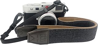 AOLLCCAE Black Camera Strap, 1.5