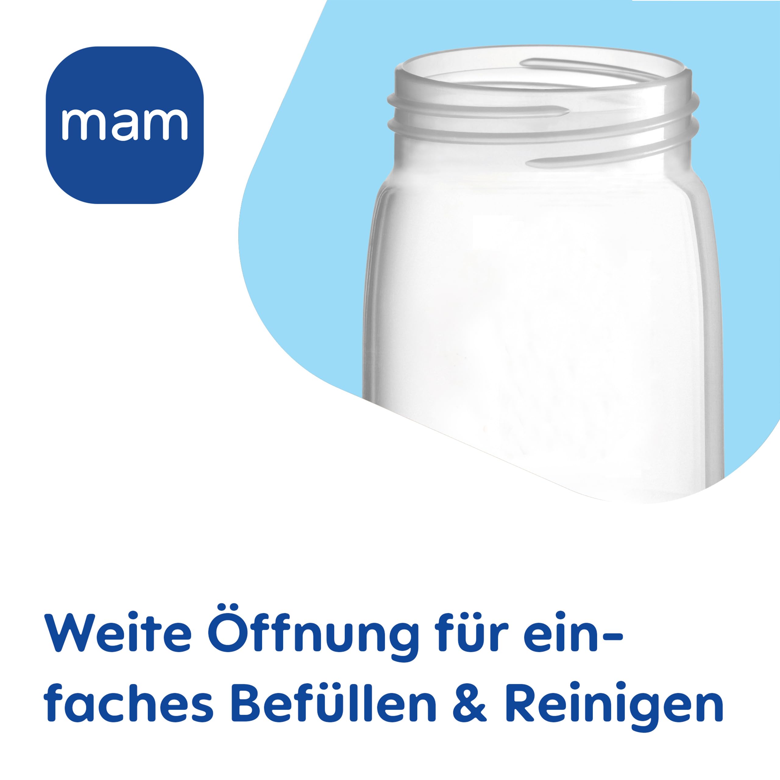 MAM Easy Active Baby Bottle-Set | 0+ Mon | Babyflaschen-Set für Neugeborene | 94% Akzeptanz | stillfreundlich | 2 Trinkflaschen & 1 Flaschenkorb | gelb/beige