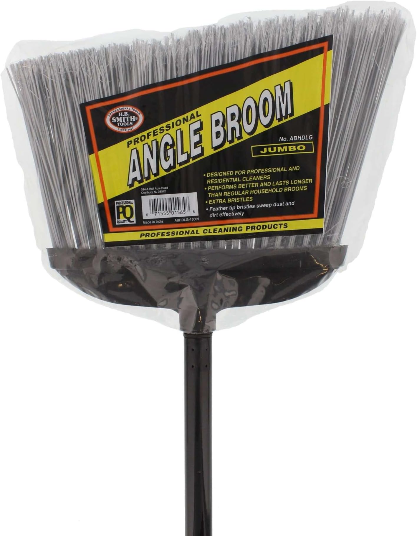 BLACK+DECKER H.B. Smith Jumbo Heavy Duty Professional Angle Broom, 57"
