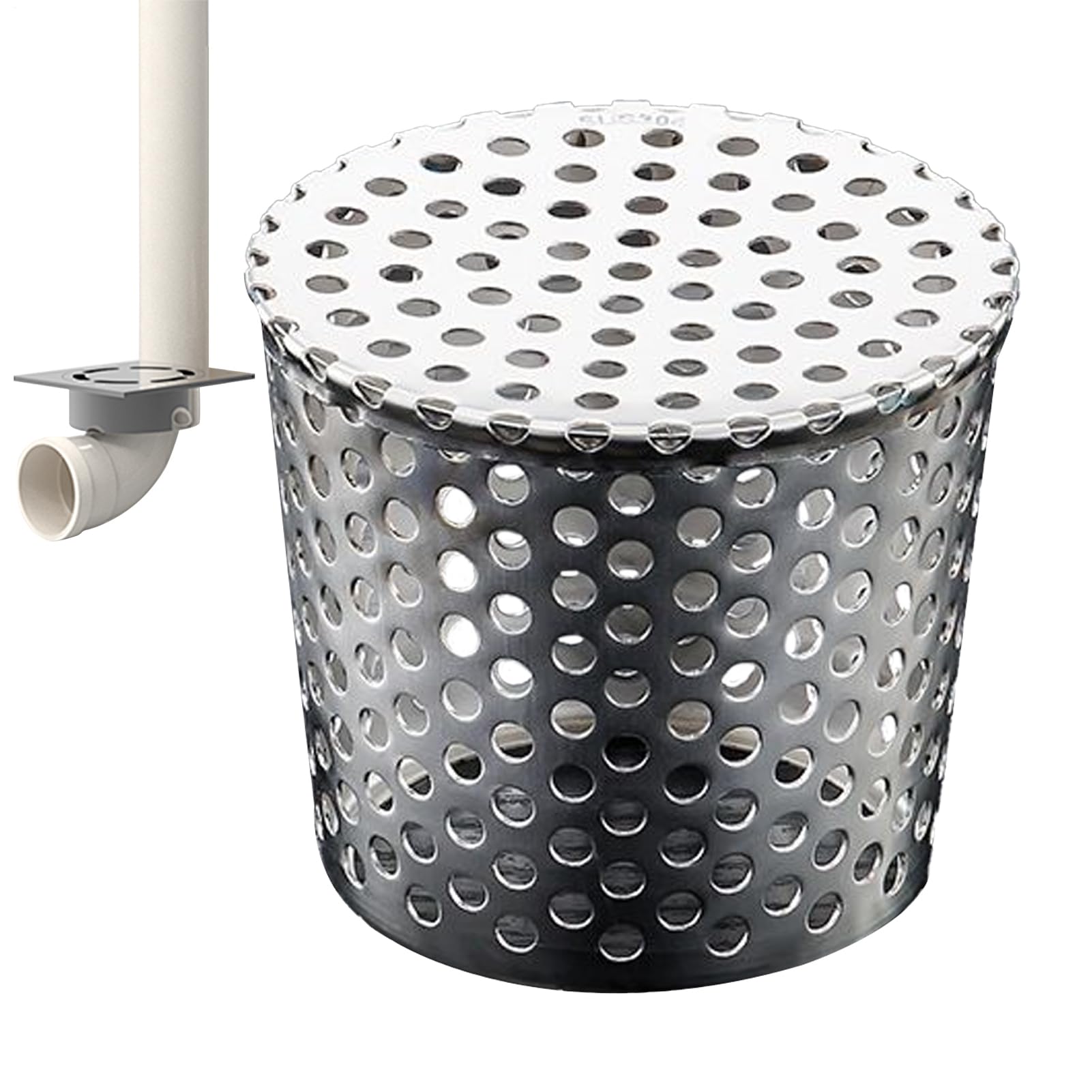 Protection De Gouttière, Protection Gouttiere Anti Feuille, Filtre Gouttière À Mailles, Crapaudine De Gouttières Filtre Gouttieres En Acier Inoxydable, Métal Crapaudines Gardes Couvertures