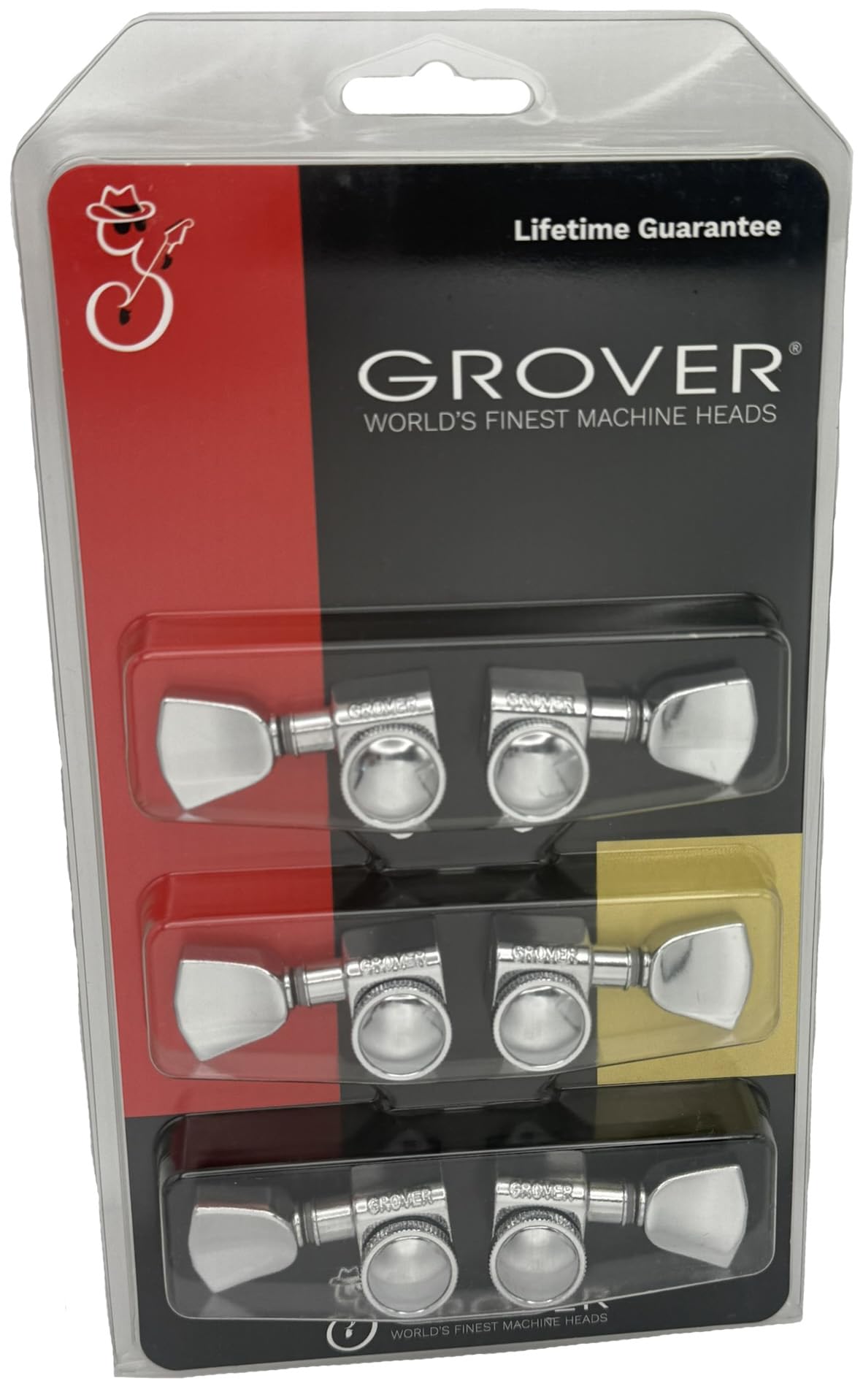 Amazon.com: Grover 502CK ROTO-GRIP Locking Rotomatics Guitar