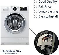 Vista 5 de Enterpark DC64-00519D - Pieza de repuesto para interruptor de cerradura de puerta de lavadora para Samsung reemplaza 8182634, DC64-00519B, 8181700