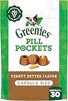 Vista 19 de GREENIES Pill Pockets - Golosinas naturales para perros, forma de bolsillo para pastillas tamaño cápsula, sabor pollo, 15.8 onzas Paquete económico