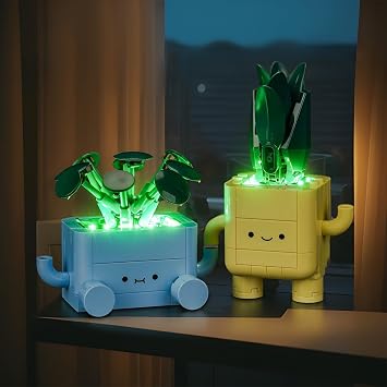 LocoLee Light kit Compatible with Lego 10349 Happy Plants- No Model Only Light, LED Lighting Accessories for Botanicals Plant