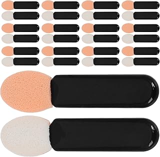 NOLITOY 100pcs Mini Black Eyeshadow Applicato...