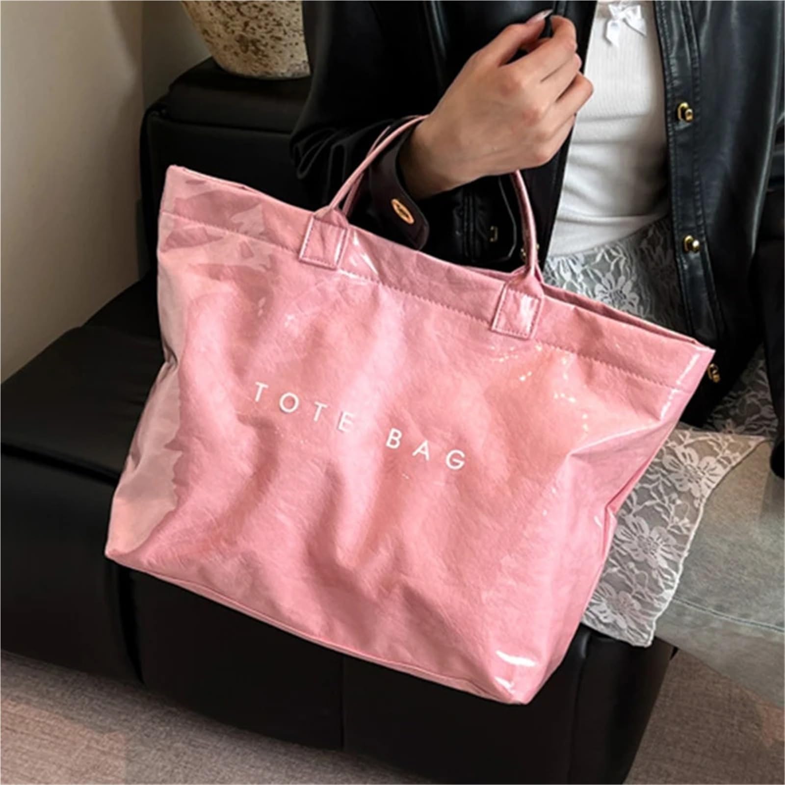 Bolsos de mano gran capacidad for mujer, bolsos impermeables informales verano, bolso compras for ir al trabajo