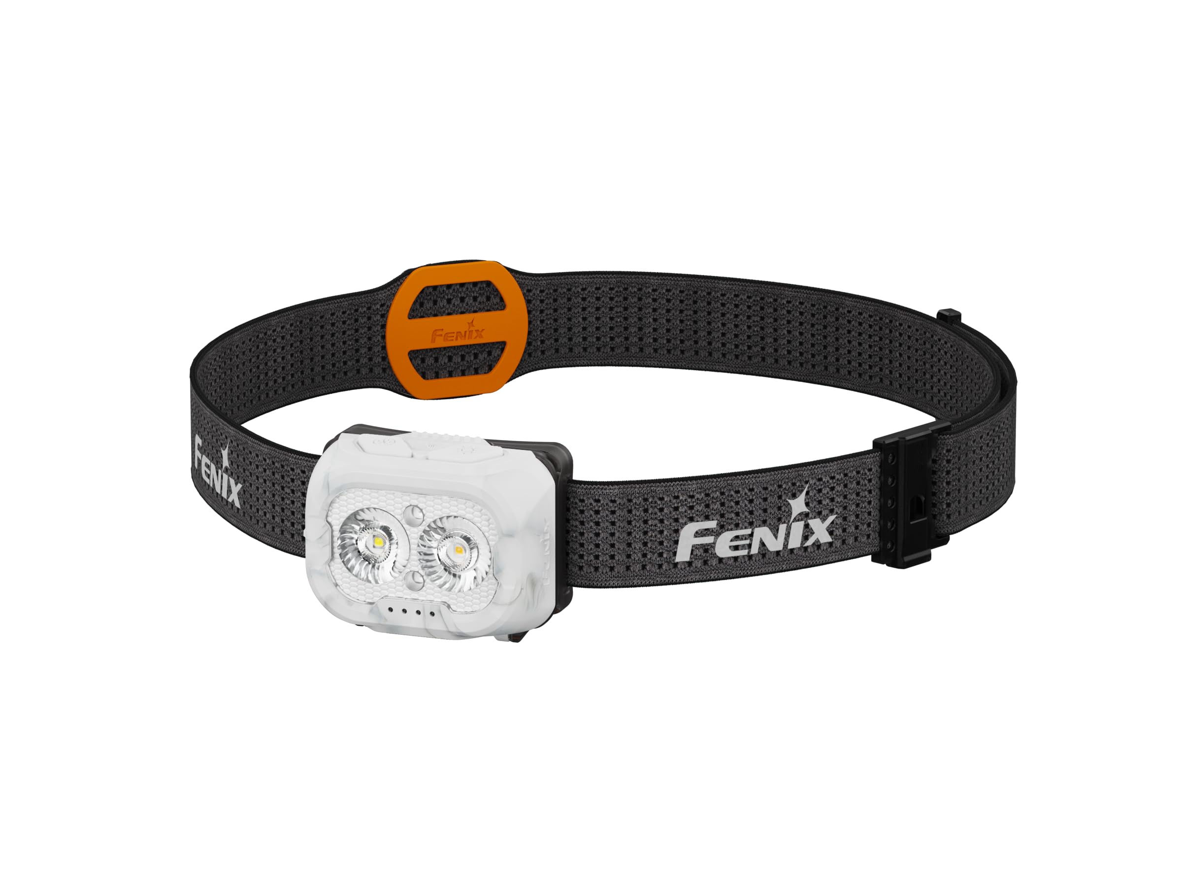 Fenix HL18R-T V2.0 Stirnlampe LED Aufladbar,800 Lumen Hell,Wiederaufladbar USB-C,3 x AAA Batterie Dual Fuel,125M,IP66 Wasserdichte Scheinwerfer,Sport Adjust-Stirnband,Camping,Joggen,Angel (White)