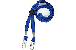 Adjustable Facemask Lanyard with 2 Hooks (Pack of 5) for Convenient Mask-Wearing