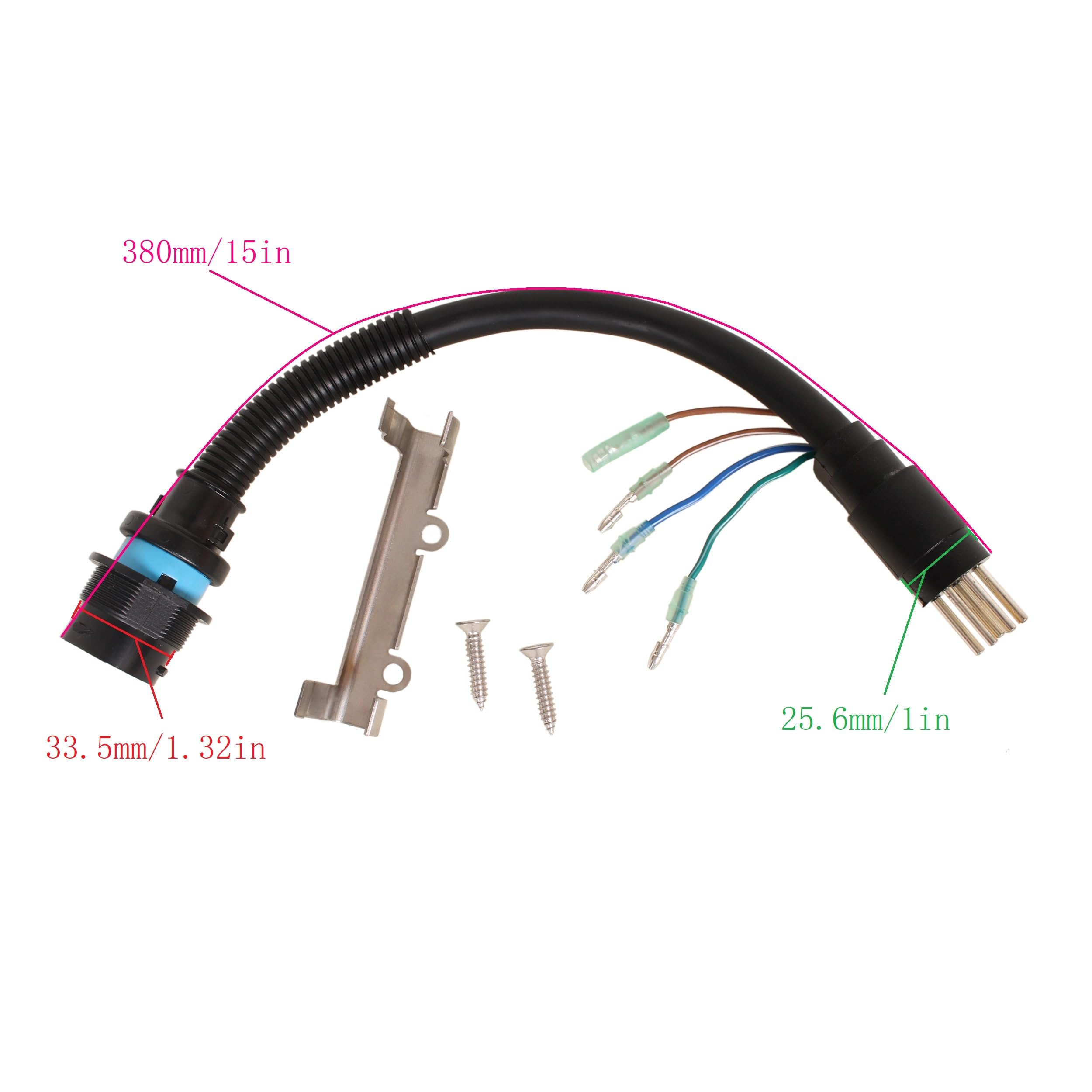 Boat Motor 84-896539T01 Ignition Wire Adapter Harness Assembly for 