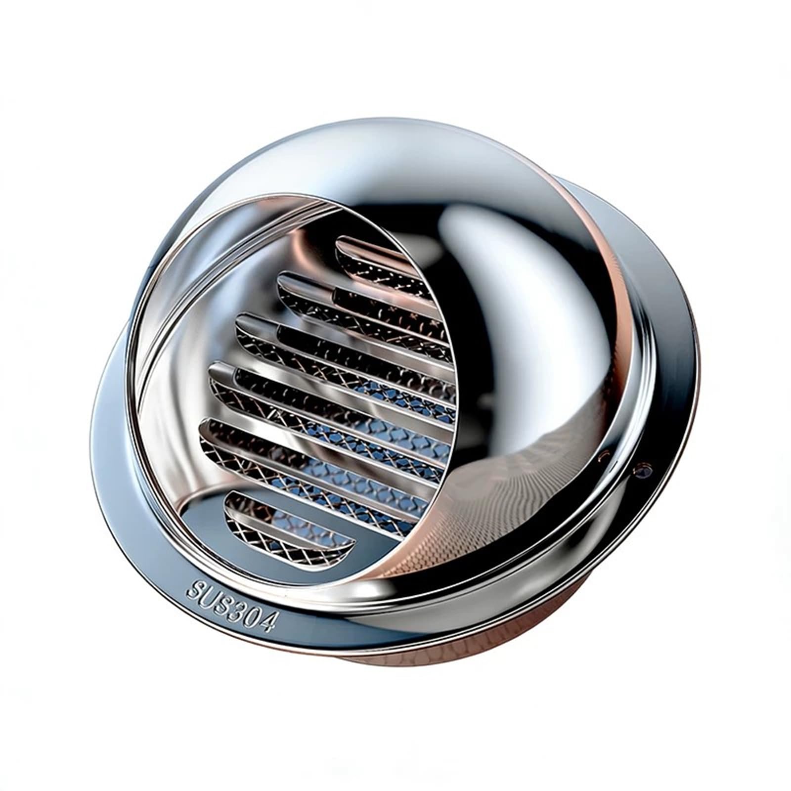 Grille D'aération Acier Inoxydable, Ronde Grille Ventilation Hotte