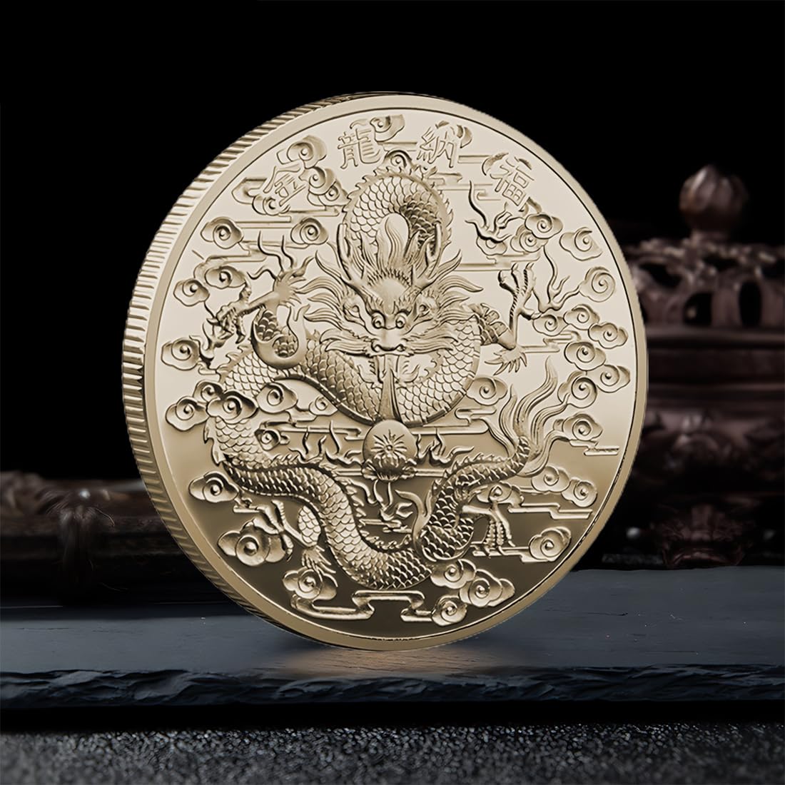 Perth Mint Dragon Kinderen Zilver 2024 Dragon Gold Coin, Year Of