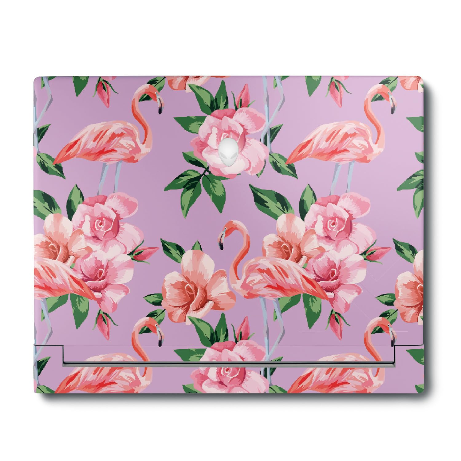 MightySkins Skin Compatible with Alienware X16 R1 (2023) Full Wrap Kit - Flamingo Rose | Protective, Durable, and Unique Vinyl Decal wrap Cover | Easy to Apply &amp; Change Styles | Made in The USA