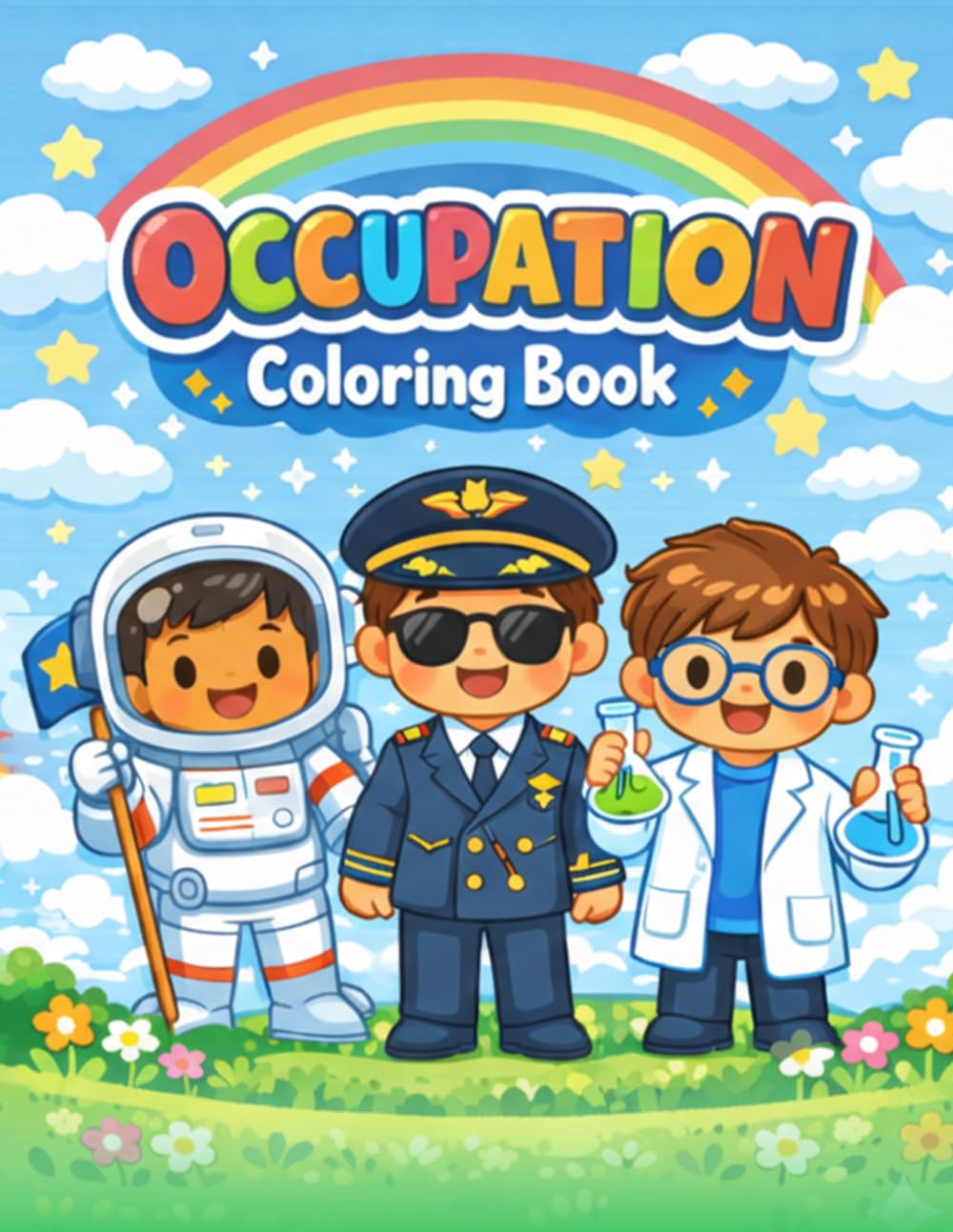 Occupation Coloring Book: Fun & Easy Coloring Pages for Kids (Colorbrew House A–Z Coloring Series)